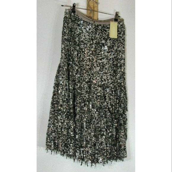 Michael Kors Tulle Paillette Sequined Skirt, Women's Size 6 NWT - Picture 2 of 6